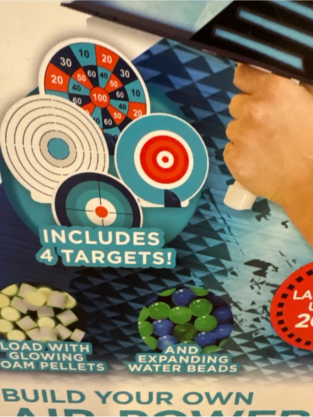 New Discovery Build Your Own Air-Powered Blaster STEM Science Kit Ages 8+